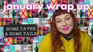 Everything I read in January 📚🧠🔍 | unreliable narrators, unclear endings & a very good time overall