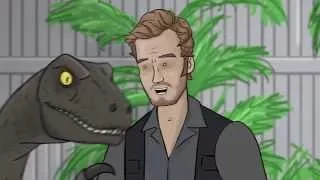 Jurassic World - Raptor Training? Мир Юрского Периода -Тренировка Рапторов? (rus vo)