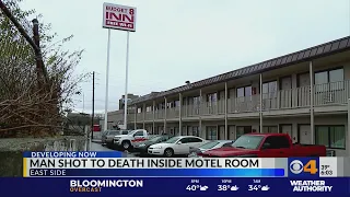 Man shot to death inside east side motel room