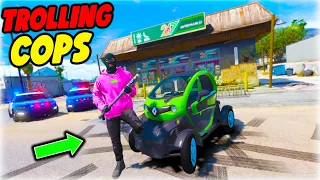 GTA 5 RP - ROBBING STORES WITH MINI SMART CAR | RedlineRP