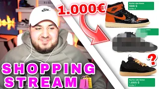 1.000€ für SNEAKER ?! 💰🔥 | SHOPPING STREAM HIGHLIGHTS #1 | MAHAN