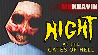 NIGHT AT THE GATES OF HELL - PS1 Style Zombie Movie Indie Horror Game, Full Game Playthrough