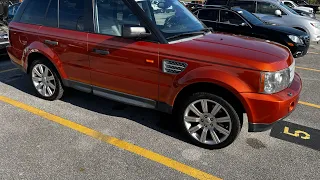 Cream puff! 2006 Range rover sport supercharged only 94k.  POV Test drive walk around sold $6000