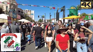 ITALY COMES TO RENO | ITALIAN FESTIVAL | GRAPE STOMPING | 4K 🎧