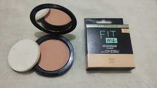 Maybelline FITme | Compact Powder | Review |