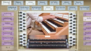 NEW Bach-Organ Sampleset for HAUPTWERK - Full Sampleset Demonstration - Pipeloops - Paul Fey