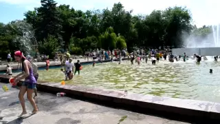 1 августа 2015 у фонтана Краматорск