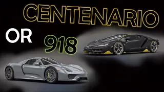 Porsche 918 Spyder OR Lamborghini Centenario - Forza Horizon 3 Hypercar Comparison (S2 Tunes) FH3