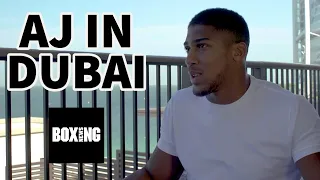 ANTHONY JOSHUA RAW & UNCUT IN DUBAI 🥊.