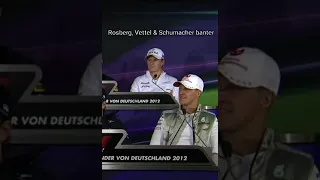 Vettel and Schumacher messing with Rosberg! 😂