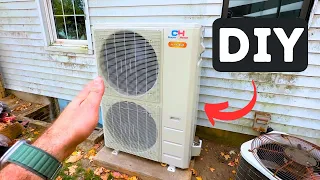 How To Install A Ducted Mini Split  -Start To Finish-