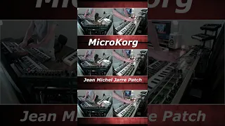 #synthwave MicroKorg - Jean Michel Jarre Patch