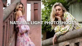 Natural Light FASHION PHOTOGRAPHY Tips - Behind The Scenes | Canon 5d4 + 24-70 f2.8