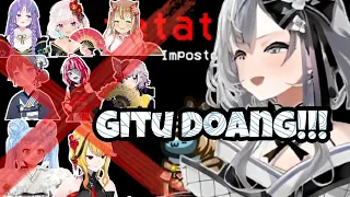 Zeta jadi impostor cuma 1 menit ratakan map!!! [hololiveclips]