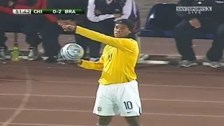 Ronaldinho, Robinho & A. Sanchez Incredible Performance (Brazil vs Chile)