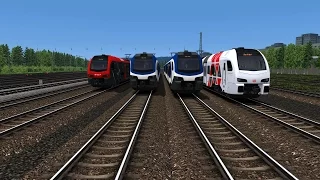 Lets Test Train Simulator 2017 Der Stadler Flirt 3 von ChrisTrains