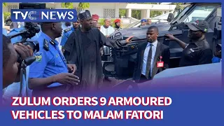 Journalists Hangout | Gov. Zulum Orders 9 Armoured Vehicles To Malam Fatori