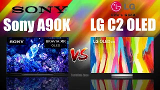 Sony A90K vs LG C2 OLED TV Comparison | What are the differences?