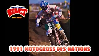1991 Motocross Des Nations from Valkenswaard in the Neatherlands