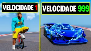 TRANSFORMEI CARROS LENTOS em CARROS SUPER RÁPIDOS no GTA 5