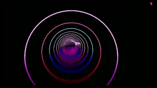 VJ LOOP NEON Hypnotic Blue Pink Tunnel Abstract Background Video Lines Pattern 4k Screensaver free