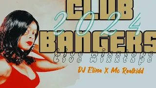 LIVE MIXXXTAPE 2024 CLUB BANGERS 💥💥💥 DJ Elina ft Mc Realkidd #dancehall