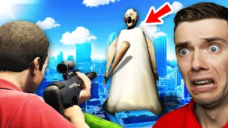 Can We Destroy SCARY GRANNY In GTA 5? (Big Mistake)