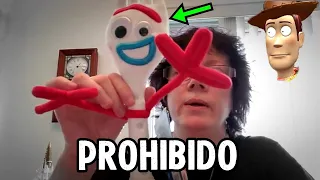 EL DIA QUE DISNEY PROHIBIÓ y RETIRO este JUGUETE de FORKY por un INQUIETANTE MOTIVO…