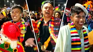 POTOLOS, CHASKOSOS y PASPOSAS en la entrada FOLKLÓRICA de 16 de JULIO 2023 El Alto Famosos TIKTOKERS