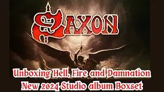 Unboxing Saxon • Hell, Fire and Damnation Deluxe Boxset