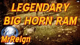 Red Dead Redemption 2 - Hunting The Legendary Big Horn Ram - Crafting the Ram Horn Trinket