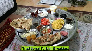 Traditional Turkish Village Breakfast I Koy Kahvaltisi