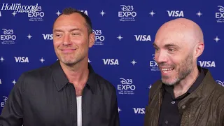 Director David Lowery & Jude Law On Bringing Captain Hook to Life In 'Peter Pan & Wendy' | D23 Expo