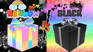 CHOOSE YOUR GIFT 🎁🎁/ Black VS Rainbow🎁🎁