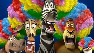 Madagascar 3 // Afro Circus Remix - King Julien feat "MARTYY" the Zebra + Shuffle Intro