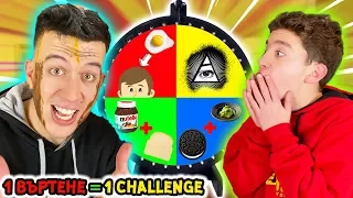 ЗАВЪРТИ КОЛЕЛО И ИЗПЪЛНИ ПРЕДИЗВИКАТЕЛСТВОТО (1 ВЪРТЕНЕ = 1 CHALLENGE)