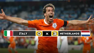 Netherlands 🇳🇱 × 🇮🇹 Italy | 3 × 0 | HIGHLIGHTS | All Goals | Euro 2008