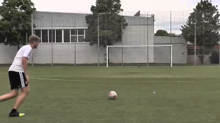 How to Shoot a Soccer Ball with Power   Vollspann Tutorial   freekickerz   YouTubevia torchbrowser c