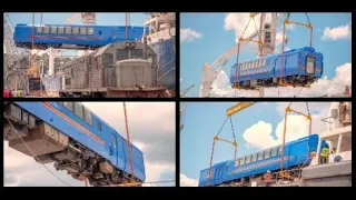 🔴Réception de nouvelles locomotives de la SNCC/Réhabilitation du chemin de fer Matadi-Kinshasa
