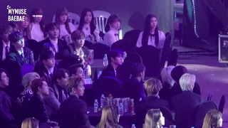 190115 SMA 서울가요대상 BTS 무대 리액션 Reaction-워너원 배진영 BAEJINYOUNG Focus 직캠