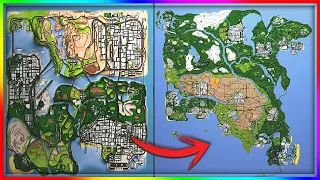 Saiu o Maior Mapa dos Estados Unidos para o Gta San Andreas (Grand Theft Auto USA)