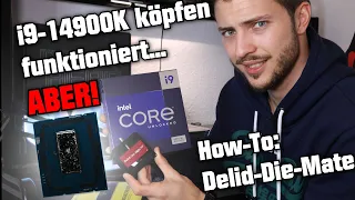 i9-14900K köpfen funktioniert...ABER! 🤔 How-To Delid-Die-Mate Intel 13th & 14th Gen. #ThermalGrizzly