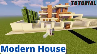 Minecraft Modern House Tutorial #2 || How to build modern house in Minecraft