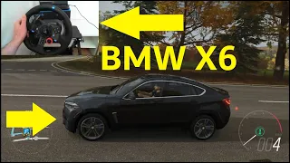 BMW X6 M 2015 - Forza Horizon 4 | Logitech g29 gameplay - Miro Mas