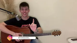 Clamo Jesus - PC Baruk - AULA SEM PESTANA! (aula de violão simplificada)