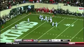 10/22/2011 - Michigan State 37  Wisconsin 31