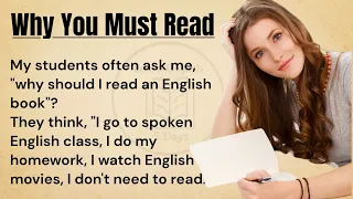 Why You Must Read || Improve Your English