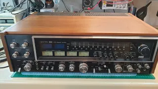 Sansui QRX-999 винтажный ресивер, что внутри?