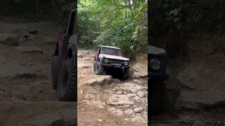 Early Bronco ￼ putting in work! #bronco #offroading #broncolife #fordbronco #bronco4x4 #windrock