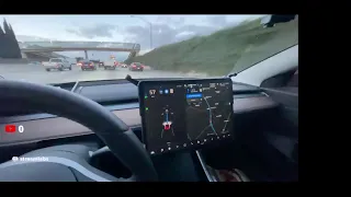 Tesla Autopilot Rush Hour [1 Hour] Test